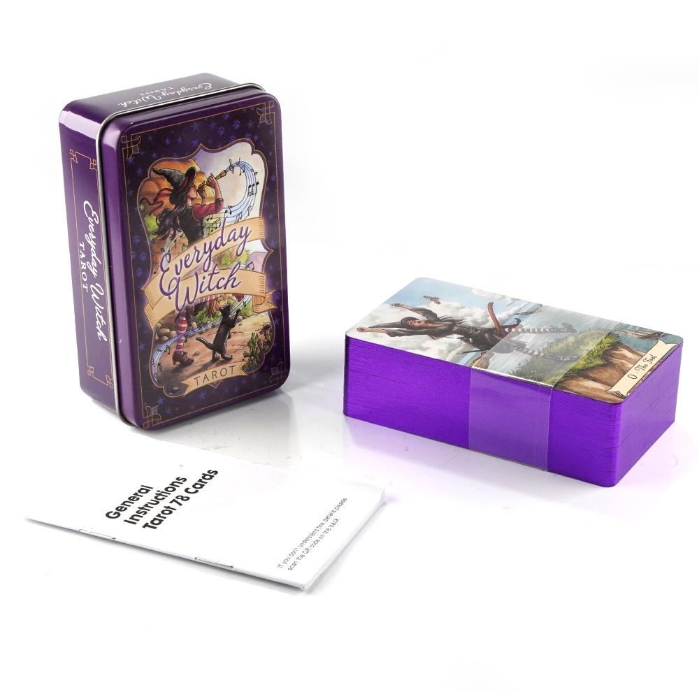 Tarot Cards Deck With Guidebook - 10.3*6 cm Alledaagse Heks Tarot In