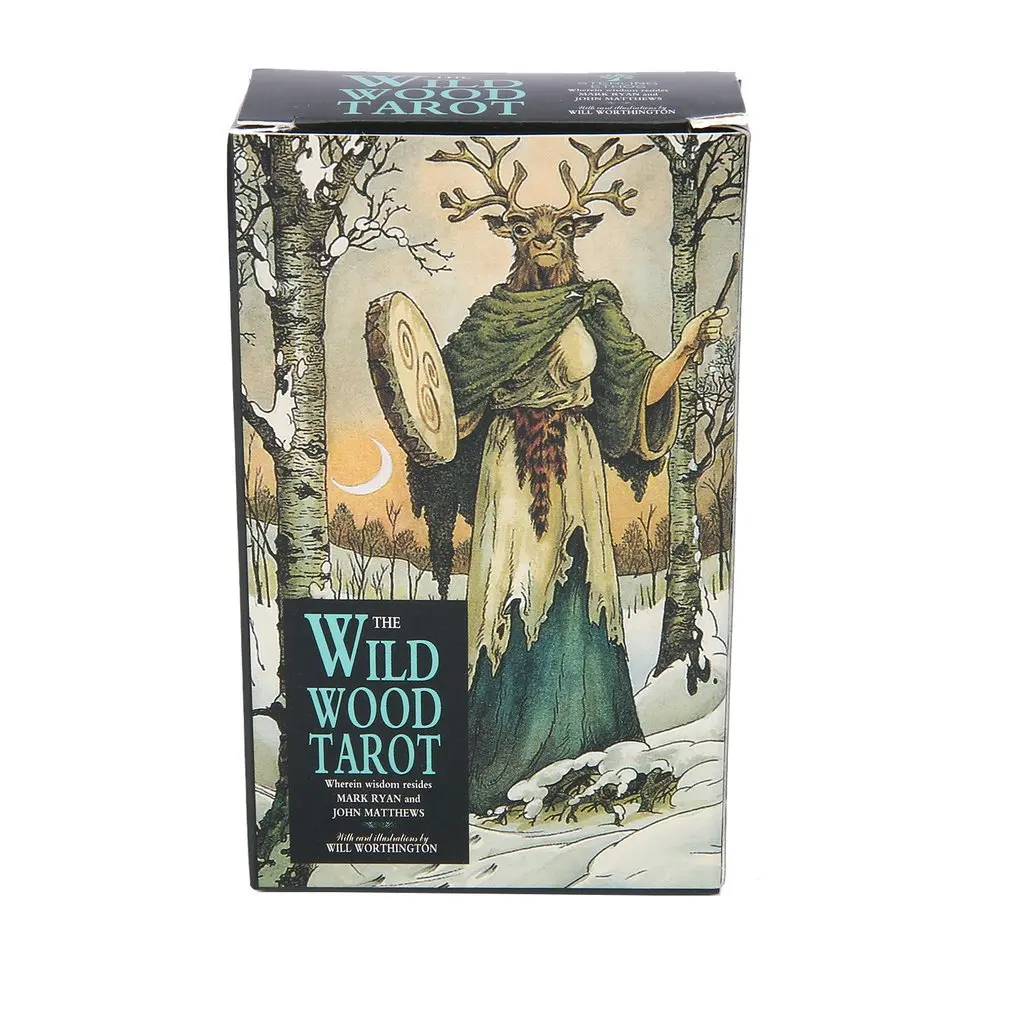 Tarot Cards Deck With Guidebook - The Wild Wood Tarot Cards A