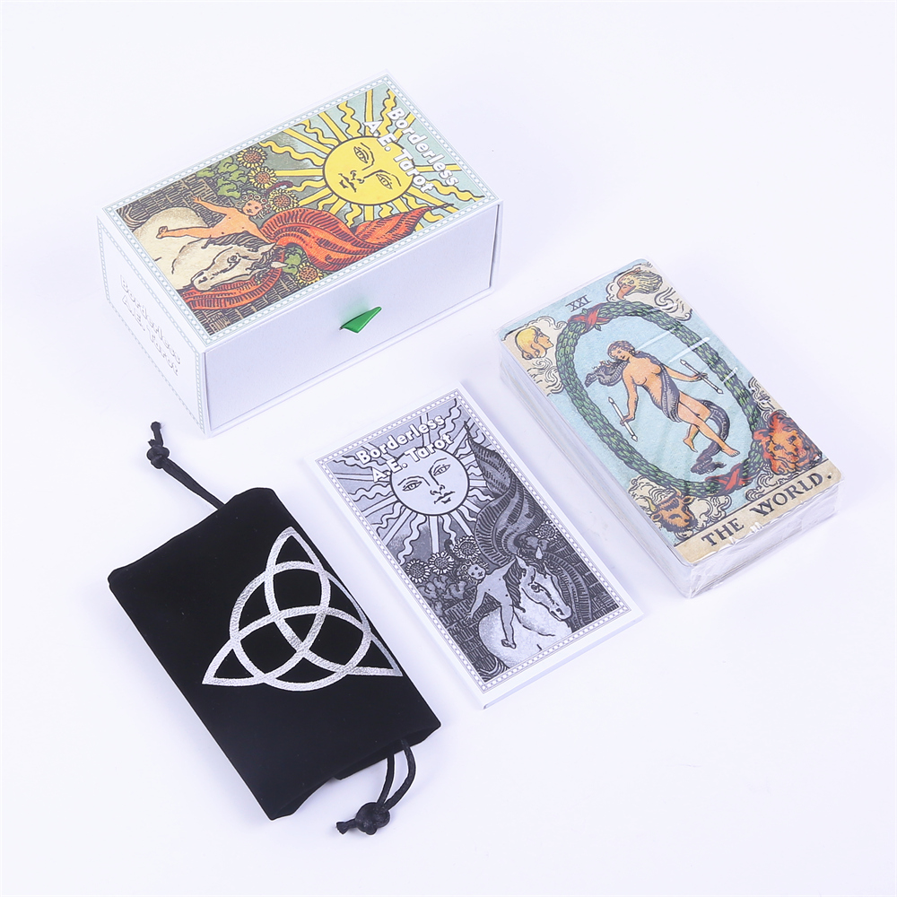 12*7Cm Grenzeloos A.E. Tarotde - Tarot Cards Deck With Guidebook recensie en prijs